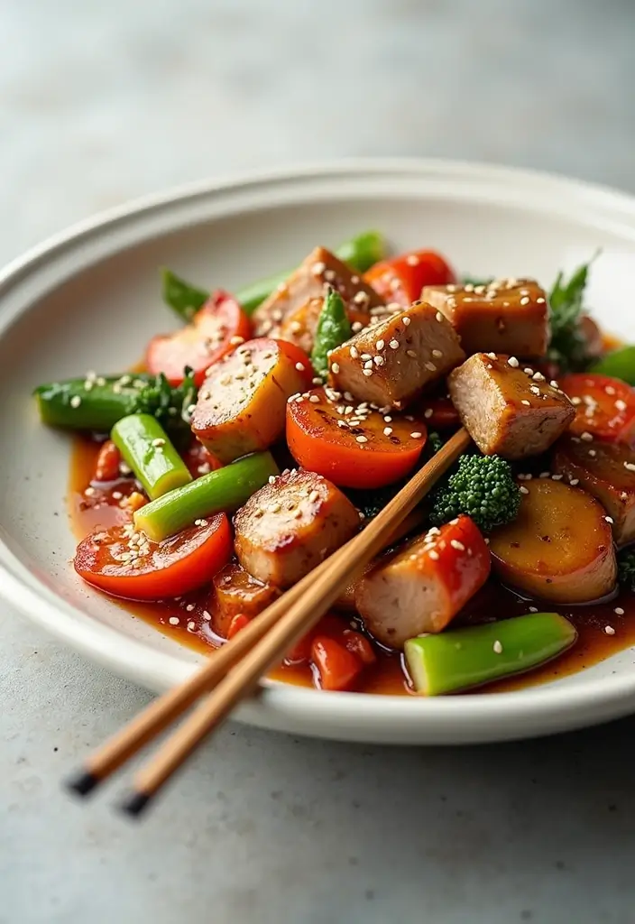 25 Leftover Pork Chop Recipes to Reinvent Your Dinner 29 25 Leftover Pork Chop Recipes to Reinvent Your Dinner - 5. Asian Pork Chop Stir-Fry