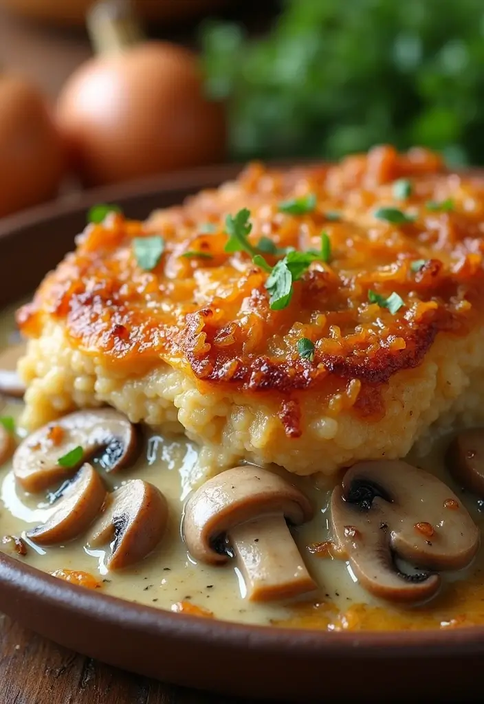 25 Pork Chop Casserole Recipes for Family Comfort Meals - 1. Creamy Mushroom Pork Chop Casserole