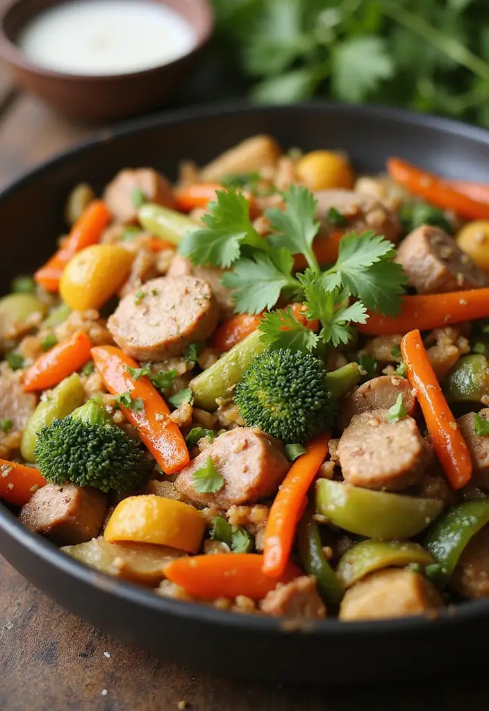 25 Pork Chop Casserole Recipes for Family Comfort Meals - 10. Vegetable Stir-Fry Pork Chop Casserole
