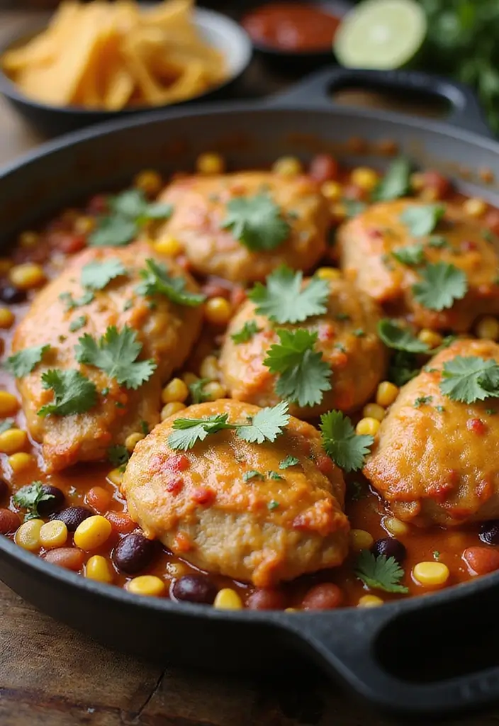 25 Pork Chop Casserole Recipes for Family Comfort Meals - 11. Mexican Fiesta Pork Chop Casserole