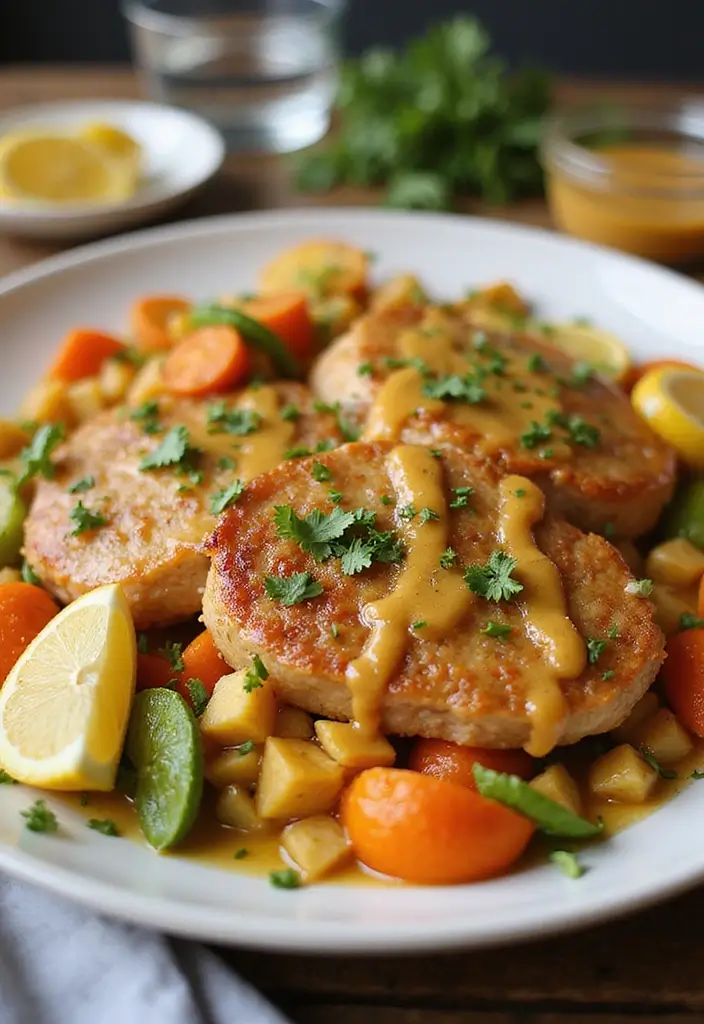 25 Pork Chop Casserole Recipes for Family Comfort Meals - 13. Honey Mustard Pork Chop Casserole