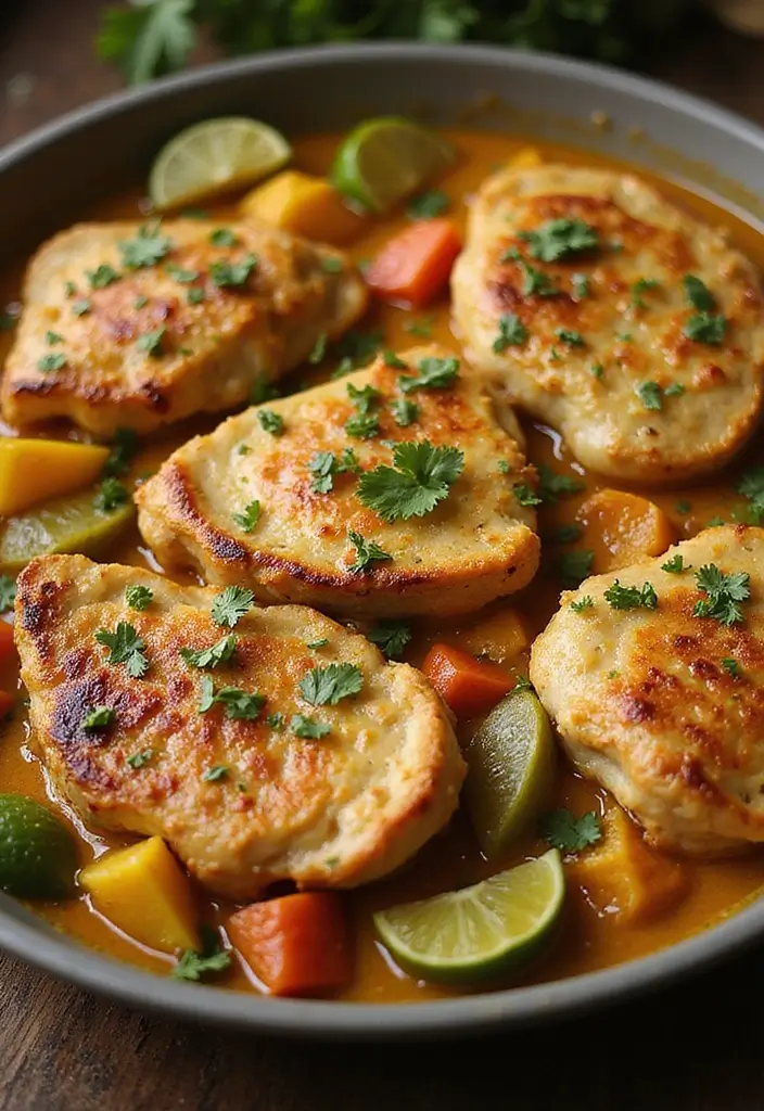 25 Pork Chop Casserole Recipes for Family Comfort Meals - 14. Curried Pork Chop Casserole