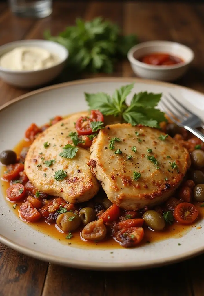 25 Pork Chop Casserole Recipes for Family Comfort Meals - 20. Mediterranean Pork Chop Casserole