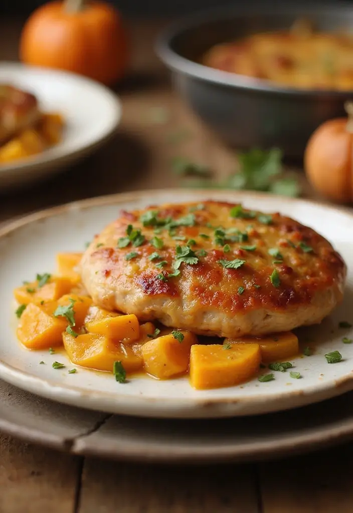 25 Pork Chop Casserole Recipes for Family Comfort Meals - 23. Butternut Squash Pork Chop Casserole