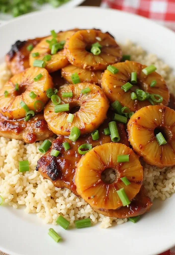 25 Pork Chop Dinner Recipes for Family Meals 74 25 Pork Chop Dinner Recipes for Family Meals - 12. Pineapple Teriyaki Pork Chops