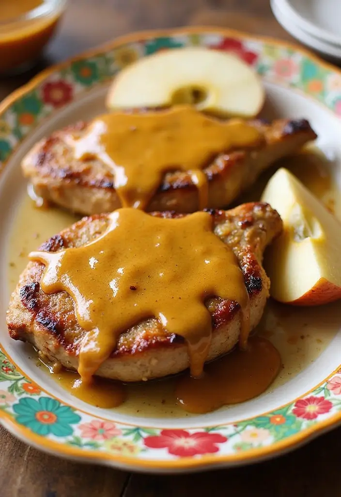 25 Pork Chop Dinner Recipes for Family Meals 112 25 Pork Chop Dinner Recipes for Family Meals - 18. Honey Mustard Glazed Pork Chops