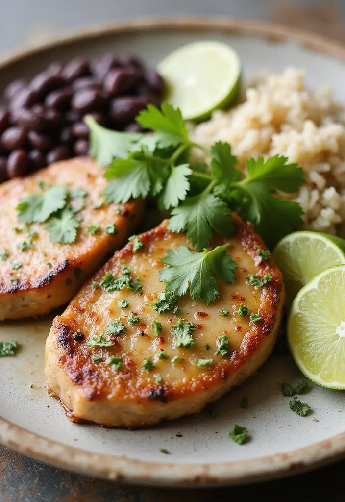 25 Pork Chop Dinner Recipes for Family Meals 48 25 Pork Chop Dinner Recipes for Family Meals - 8. Cilantro Lime Pork Chops