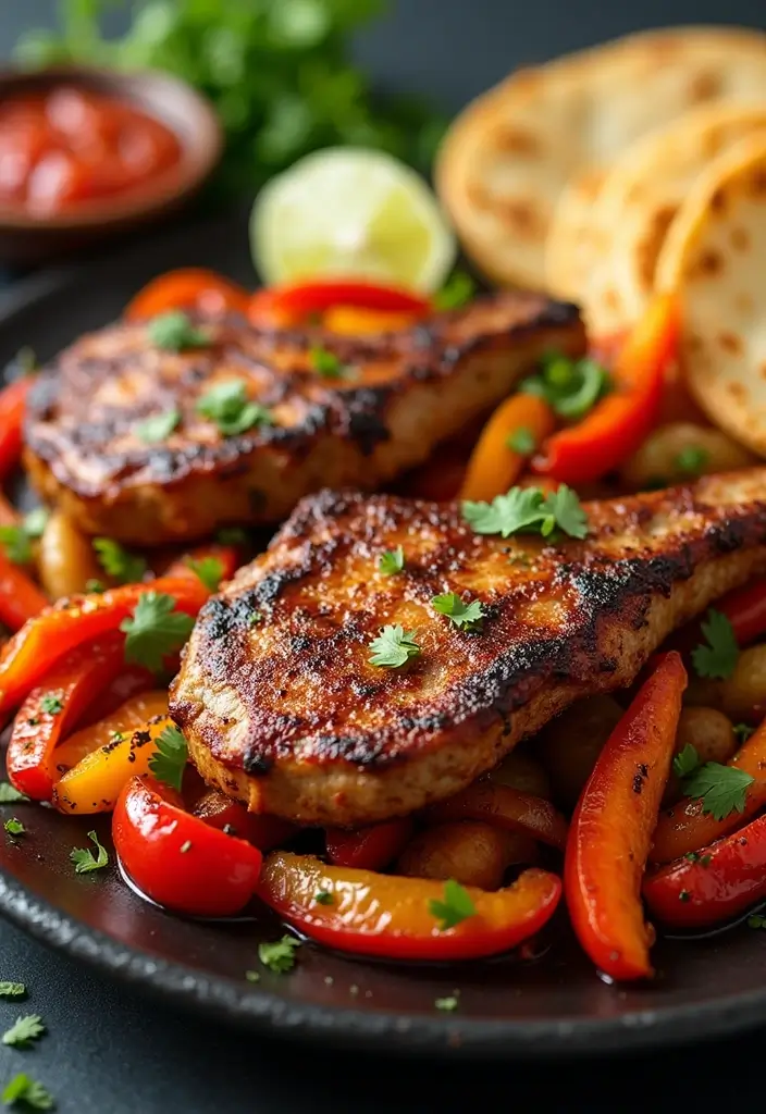 25 Pork Chop Leftover Recipes to Save Your Weeknight Dinners 91 25 Pork Chop Leftover Recipes to Save Your Weeknight Dinners - 15. Pork Chop Fajitas