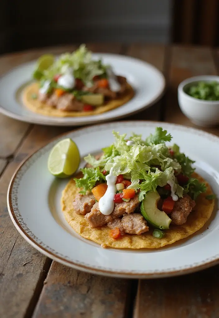 25 Pork Chop Leftover Recipes to Save Your Weeknight Dinners 117 25 Pork Chop Leftover Recipes to Save Your Weeknight Dinners - 19. Pork Chop Tostadas