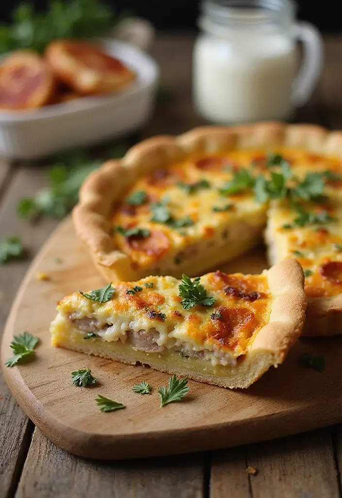 25 Pork Chop Leftover Recipes to Save Your Weeknight Dinners 124 25 Pork Chop Leftover Recipes to Save Your Weeknight Dinners - 20. Pork Chop Quiche