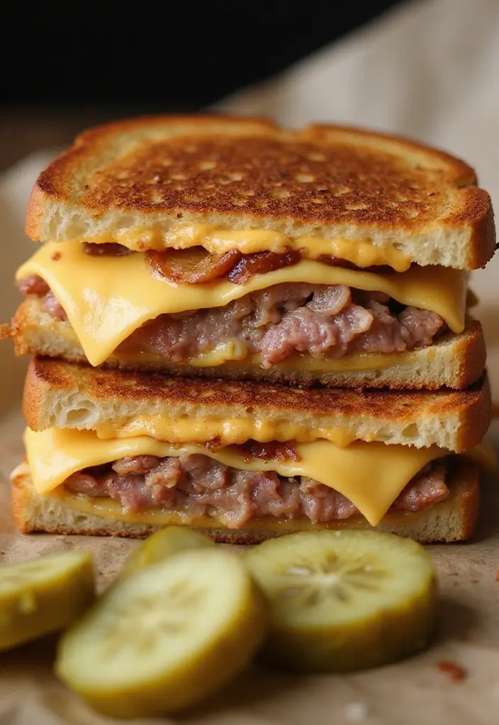 25 Pork Chop Leftover Recipes to Save Your Weeknight Dinners 138 25 Pork Chop Leftover Recipes to Save Your Weeknight Dinners - 22. Pork Chop Grilled Cheese