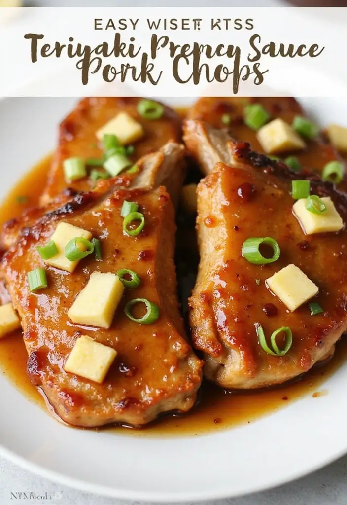 25 Pork Chop Sauce Recipes to Elevate Every Bite 91 25 Pork Chop Sauce Recipes to Elevate Every Bite - 15. Teriyaki Pineapple Glaze