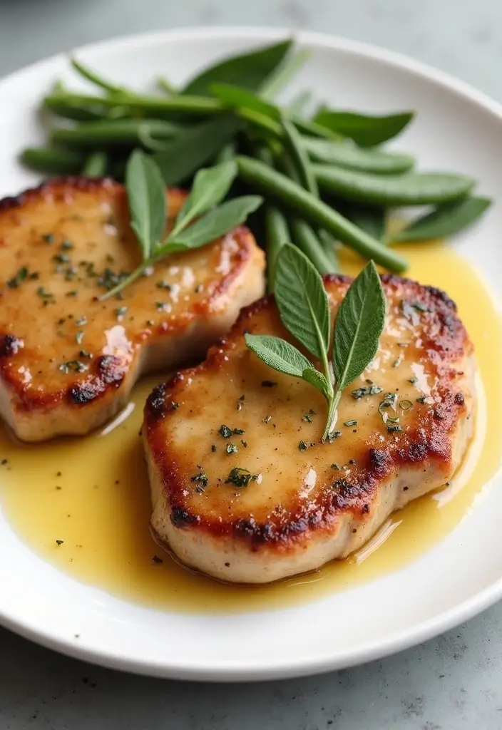 25 Pork Chop Sauce Recipes to Elevate Every Bite 98 25 Pork Chop Sauce Recipes to Elevate Every Bite - 16. Sage and Brown Butter Sauce