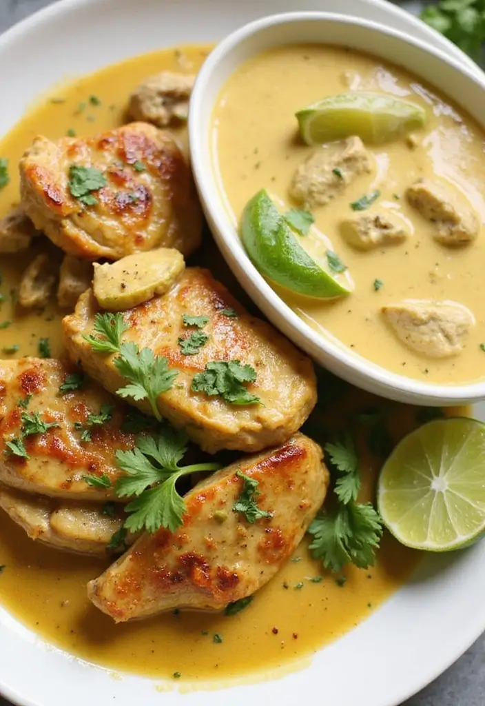 25 Pork Chop Sauce Recipes to Elevate Every Bite 112 25 Pork Chop Sauce Recipes to Elevate Every Bite - 18. Coconut Curry Sauce