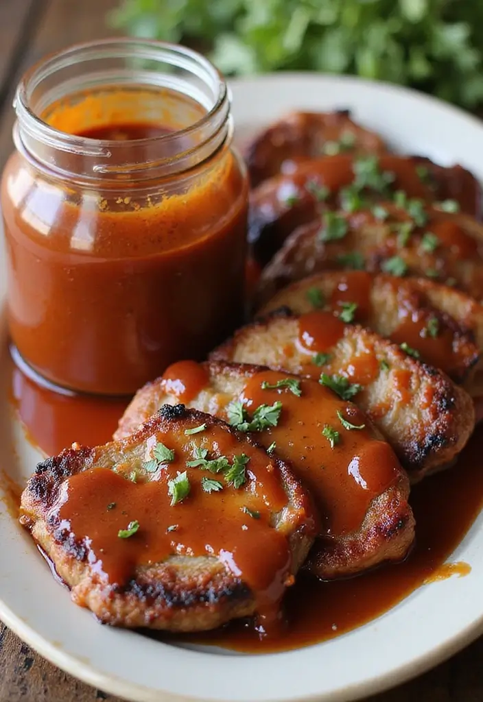 25 Pork Chop Sauce Recipes to Elevate Every Bite 41 25 Pork Chop Sauce Recipes to Elevate Every Bite - 7. Sweet and Spicy BBQ Sauce