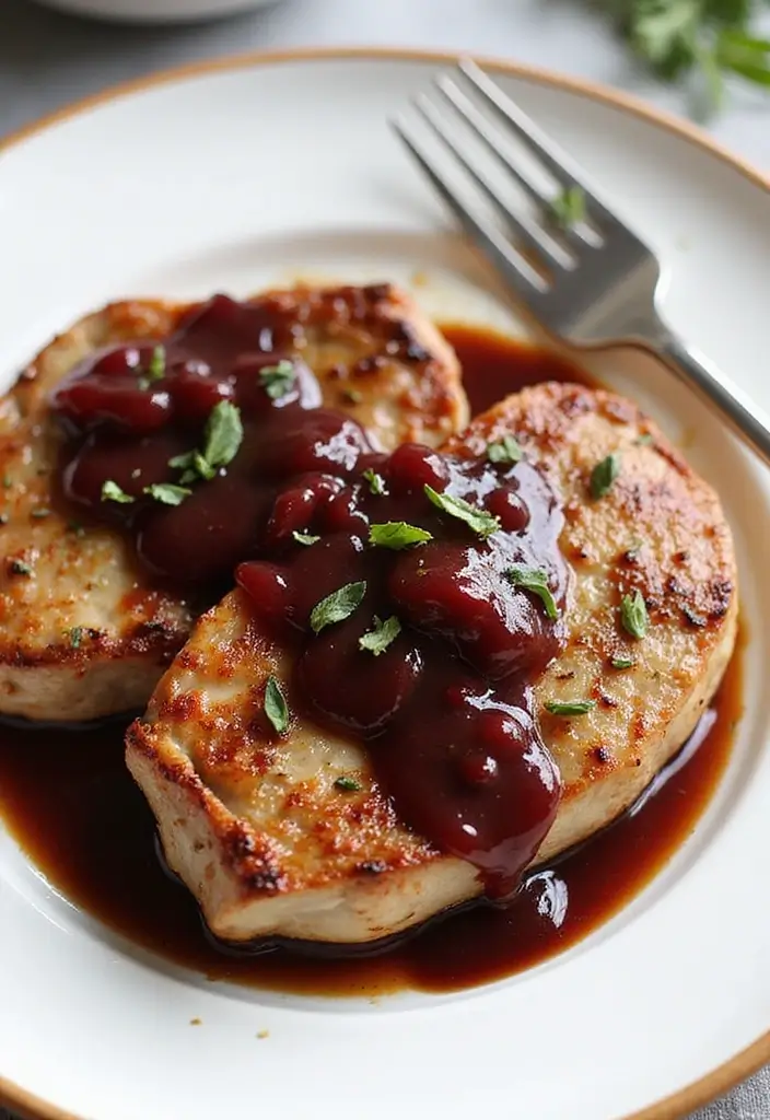 25 Pork Chop Sauce Recipes to Elevate Every Bite 48 25 Pork Chop Sauce Recipes to Elevate Every Bite - 8. Red Wine Reduction Sauce