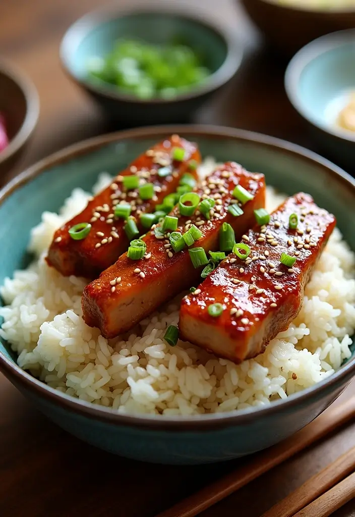25 Pork Chop and Rice Recipes That Feel Like Comfort Food 8 25 Pork Chop and Rice Recipes That Feel Like Comfort Food - 2. Teriyaki Pork Chops over Jasmine Rice