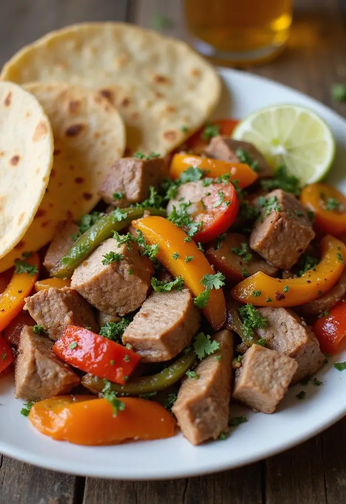 25 Quick Pork Loin Recipes for Busy Nights 74 25 Quick Pork Loin Recipes for Busy Nights - 12. Pork Loin Fajitas