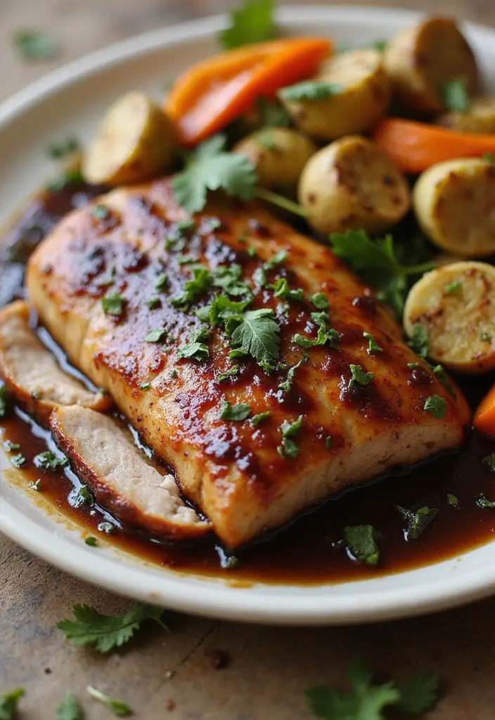 25 Quick Pork Loin Recipes for Busy Nights 102 25 Quick Pork Loin Recipes for Busy Nights - 16. Balsamic Glazed Pork Loin