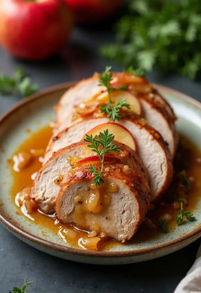 25 Quick Pork Loin Recipes for Busy Nights 109 25 Quick Pork Loin Recipes for Busy Nights - 17. Pork Loin with Apples and Onions