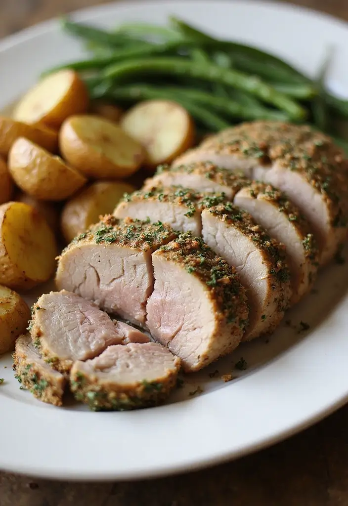 25 Quick Pork Loin Recipes for Busy Nights 41 25 Quick Pork Loin Recipes for Busy Nights - 7. Herb-Crusted Pork Loin