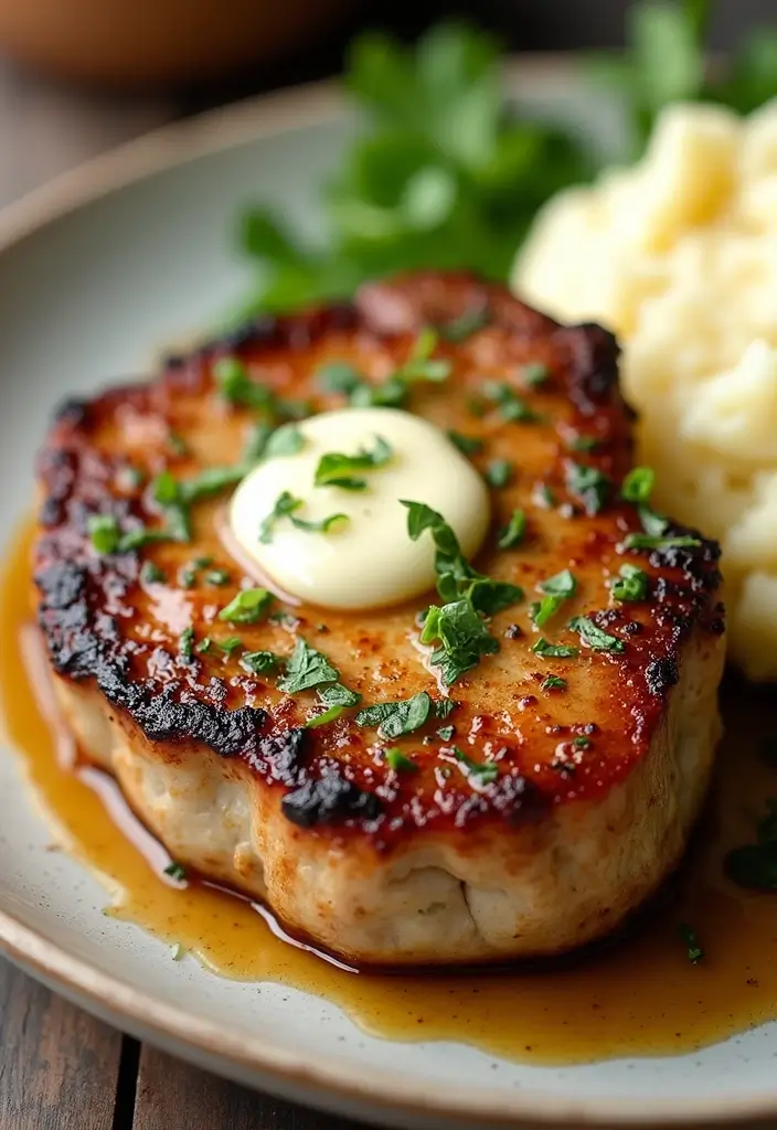 25 Recipes with Pork Chops That Everyone Will Love 36 25 Recipes with Pork Chops That Everyone Will Love - 6. Herb Butter Pork Chops