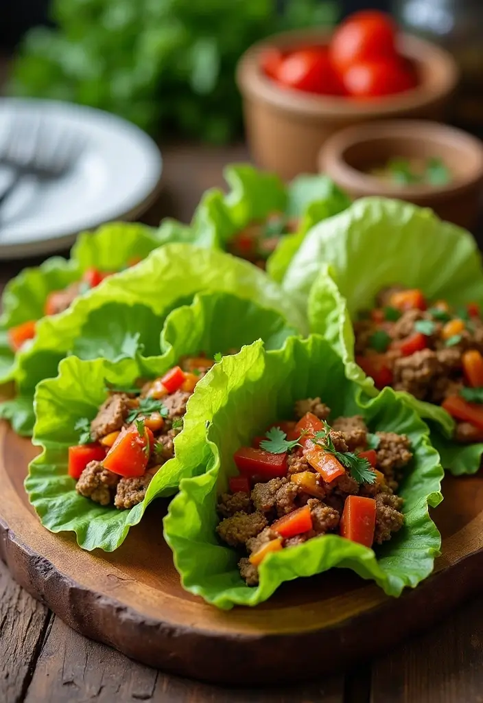 25 Recipes with Pork Shoulder for Fall-Apart Tenderness 95 25 Recipes with Pork Shoulder for Fall-Apart Tenderness - 15. Spicy Pork Shoulder Lettuce Wraps
