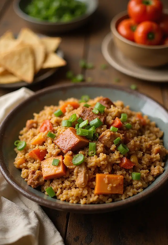 25 Recipes with Pork Shoulder for Fall-Apart Tenderness 109 25 Recipes with Pork Shoulder for Fall-Apart Tenderness - 17. Pork Shoulder Jambalaya