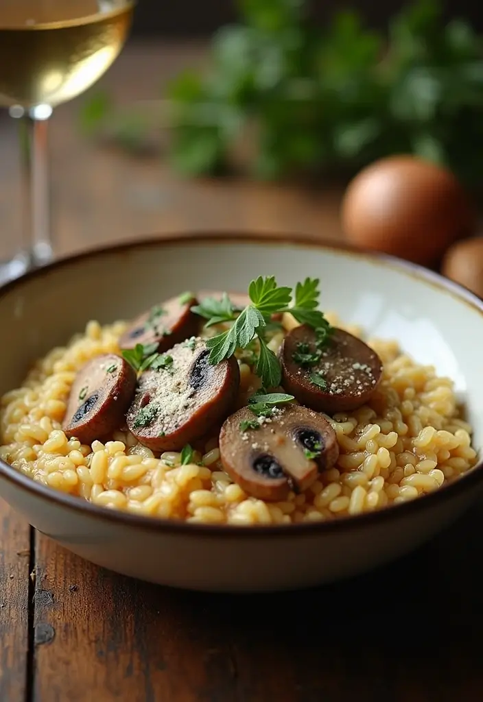 25 Recipes with Pork Shoulder for Fall-Apart Tenderness 130 25 Recipes with Pork Shoulder for Fall-Apart Tenderness - 20. Pork Shoulder and Mushroom Risotto