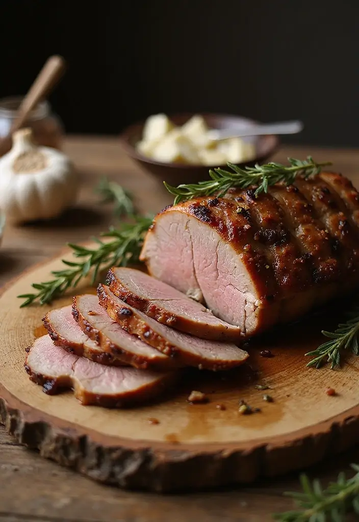 25 Recipes with Pork Shoulder for Fall-Apart Tenderness 156 25 Recipes with Pork Shoulder for Fall-Apart Tenderness - 24. Pork Shoulder with Garlic and Rosemary