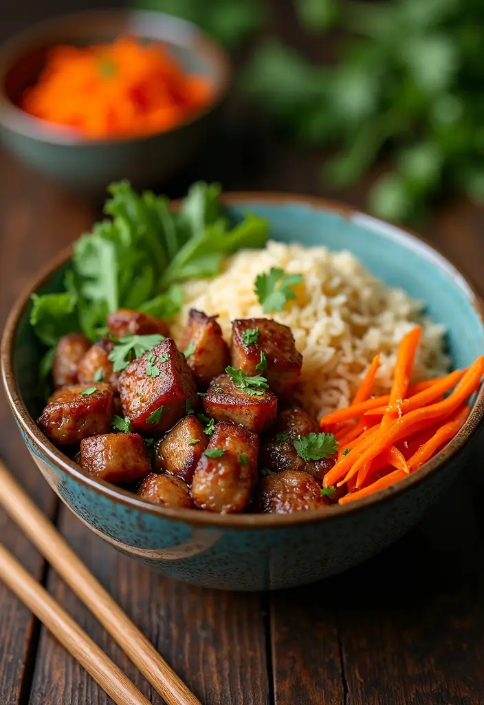 25 Recipes with Pork Shoulder for Fall-Apart Tenderness 20 25 Recipes with Pork Shoulder for Fall-Apart Tenderness - 4. Asian-Inspired Pork Shoulder Bowl