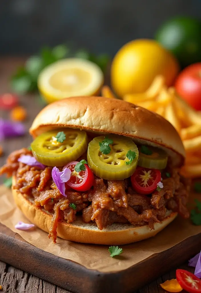 25 Shredded Pork Sandwich Recipes Perfect for Game Day 97 25 Shredded Pork Sandwich Recipes Perfect for Game Day - 15. Cuban Pulled Pork Sandwiches