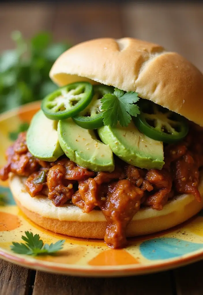 25 Shredded Pork Sandwich Recipes Perfect for Game Day 8 25 Shredded Pork Sandwich Recipes Perfect for Game Day - 2. Spicy Chipotle Pulled Pork Sandwiches