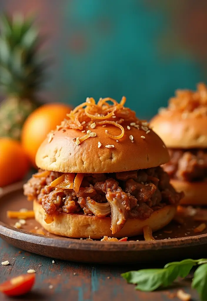 25 Shredded Pork Sandwich Recipes Perfect for Game Day 36 25 Shredded Pork Sandwich Recipes Perfect for Game Day - 6. Sweet and Sour Pulled Pork Sandwiches