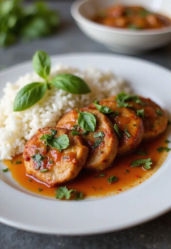 27 Asian Pork Tenderloin Recipes for Sweet and Savory Flavor - 11. Spicy Thai Basil Pork Tenderloin