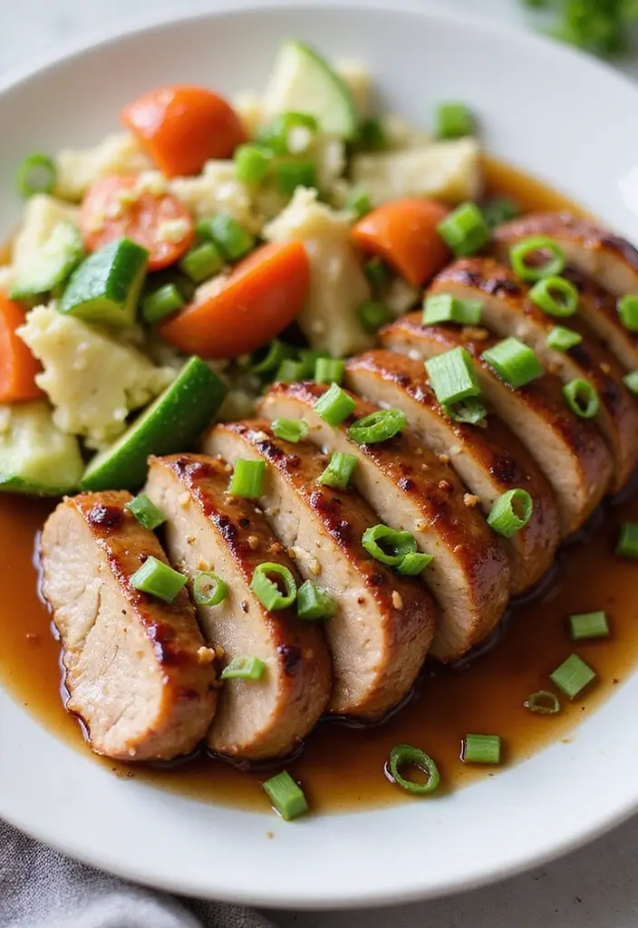 27 Asian Pork Tenderloin Recipes for Sweet and Savory Flavor - 17. Ginger Soy Pork Tenderloin