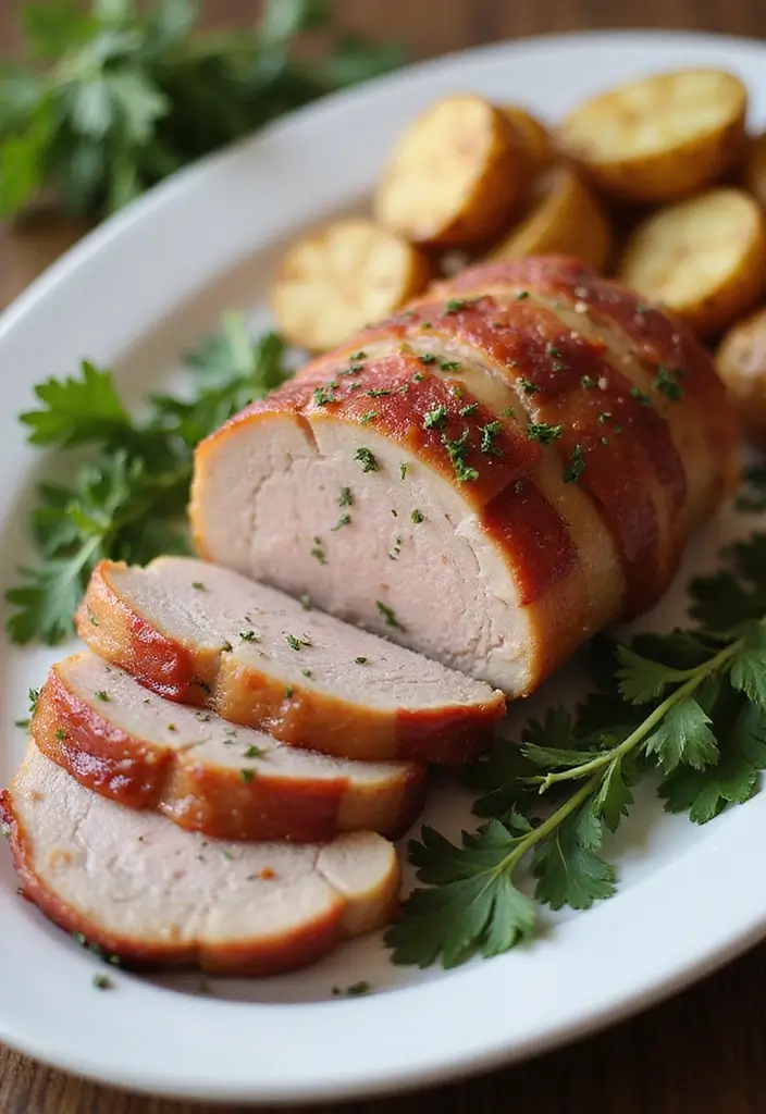 27 Asian Pork Tenderloin Recipes for Sweet and Savory Flavor - 22. Bacon-Wrapped Pork Tenderloin