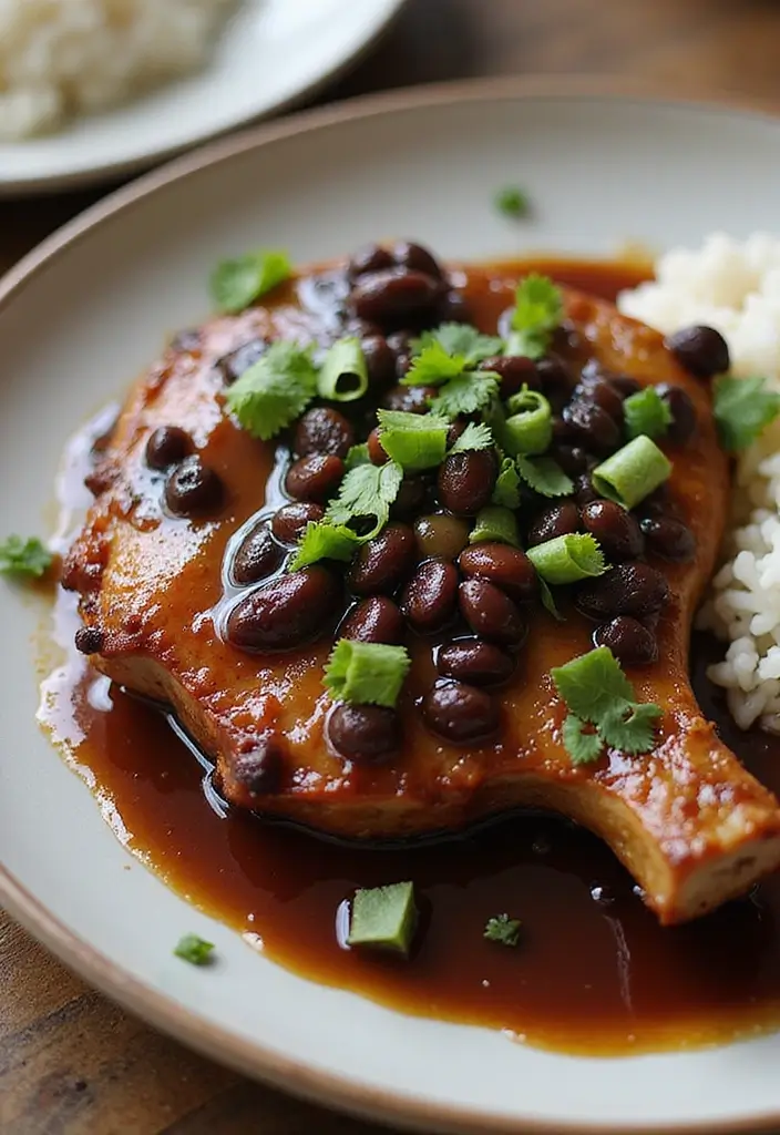 27 Filipino Pork Chop Recipes with Authentic Flavor 95 27 Filipino Pork Chop Recipes with Authentic Flavor - 15. Pork Chop with Black Bean Sauce