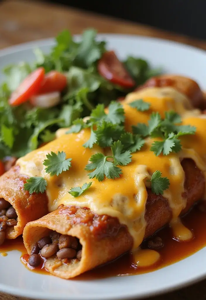 27 Ground Beef and Pork Recipes That Are Full of Flavor 54 27 Ground Beef and Pork Recipes That Are Full of Flavor - 10. Beef and Bean Enchiladas