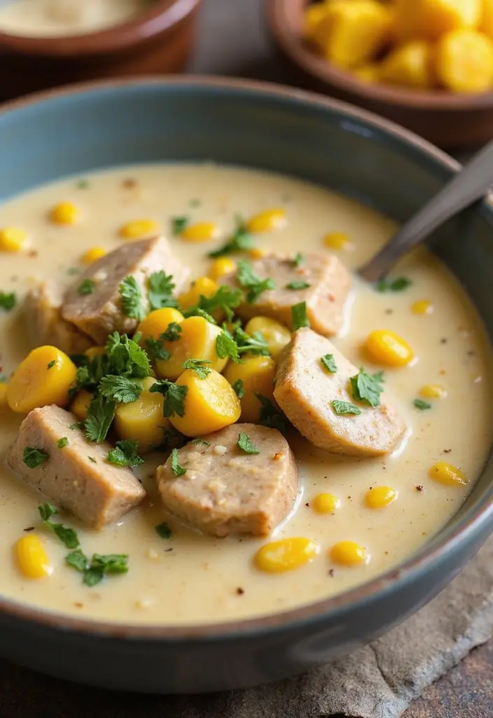 27 Ground Beef and Pork Recipes That Are Full of Flavor 106 27 Ground Beef and Pork Recipes That Are Full of Flavor - 18. Pork and Corn Chowder