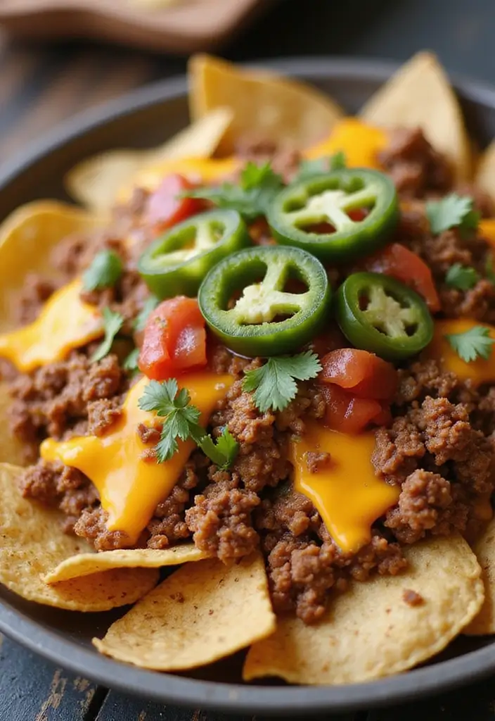 27 Ground Beef and Pork Recipes That Are Full of Flavor 148 27 Ground Beef and Pork Recipes That Are Full of Flavor - 24. Ground Beef Nachos