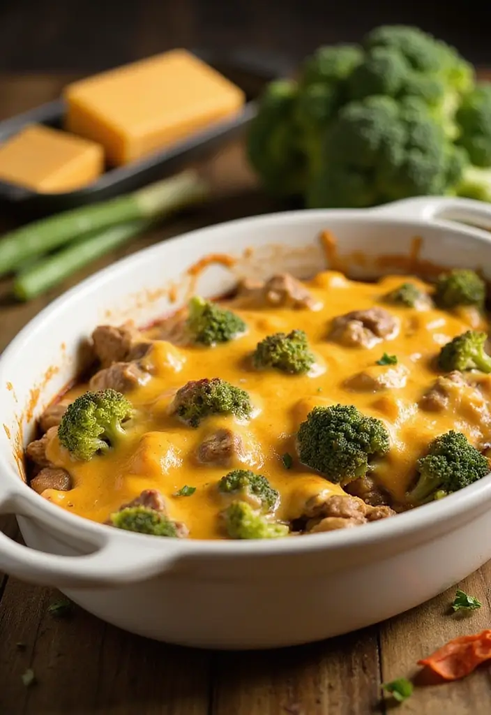 27 Ground Beef and Pork Recipes That Are Full of Flavor 22 27 Ground Beef and Pork Recipes That Are Full of Flavor - 4. Cheesy Beef and Broccoli Casserole