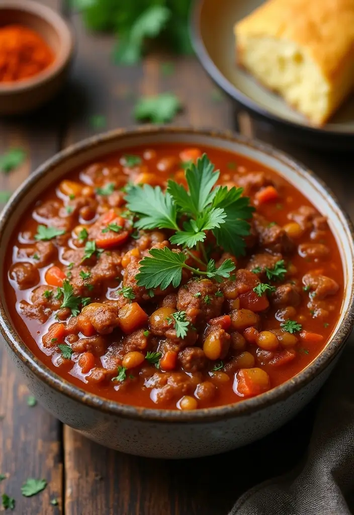27 Ground Beef and Pork Recipes That Are Full of Flavor 32 27 Ground Beef and Pork Recipes That Are Full of Flavor - 6. Ground Beef and Lentil Chili
