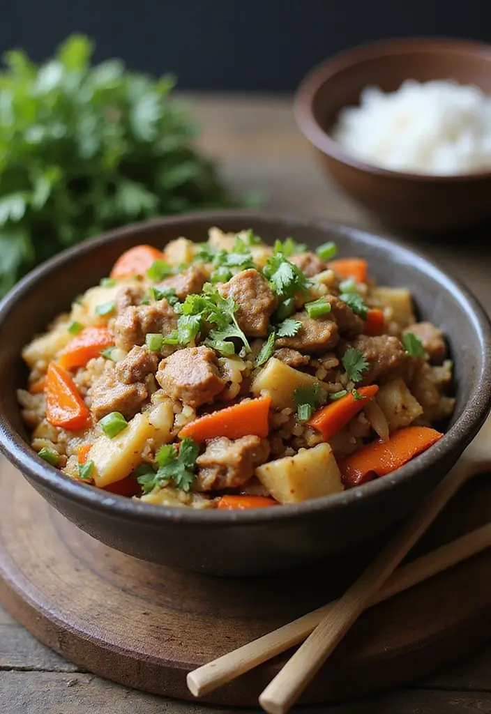 27 Ground Beef and Pork Recipes That Are Full of Flavor 37 27 Ground Beef and Pork Recipes That Are Full of Flavor - 7. Asian Pork and Cabbage Stir-Fry