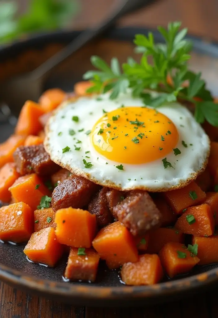 27 Leftover Pork Loin Recipes to Turn Extras into New Dishes 114 27 Leftover Pork Loin Recipes to Turn Extras into New Dishes - 18. Pork Loin and Sweet Potato Hash