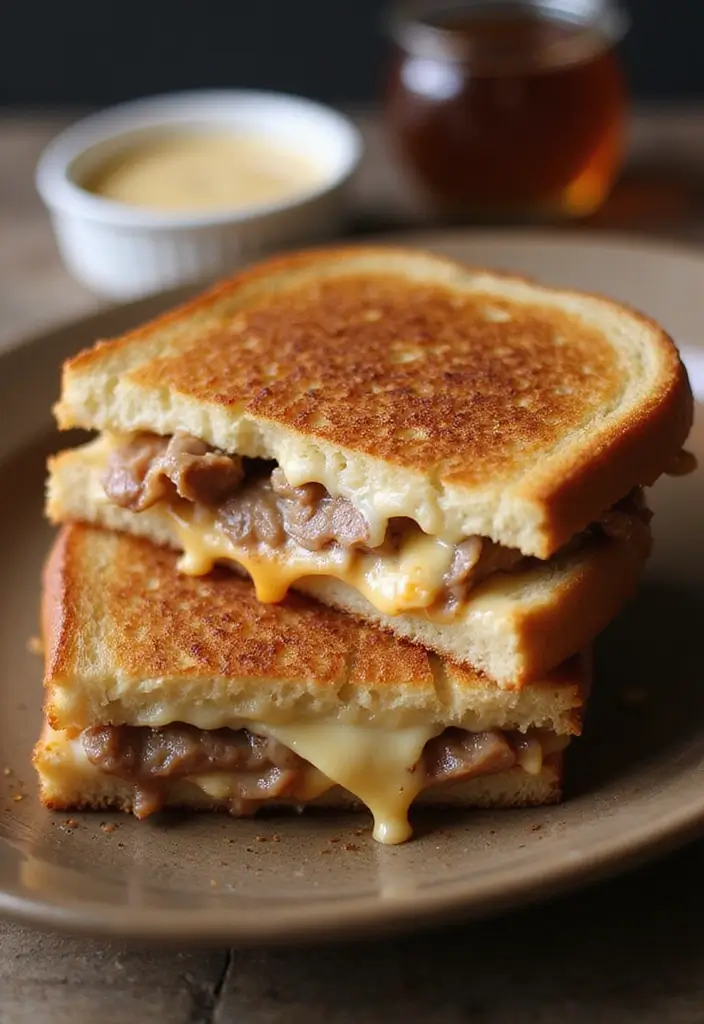 27 Leftover Pork Loin Recipes to Turn Extras into New Dishes 124 27 Leftover Pork Loin Recipes to Turn Extras into New Dishes - 20. Pork Loin Grilled Cheese