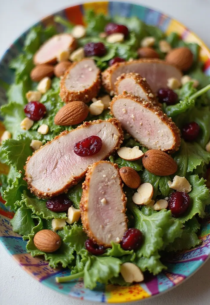 27 Leftover Pork Loin Recipes to Turn Extras into New Dishes 166 27 Leftover Pork Loin Recipes to Turn Extras into New Dishes - 26. Pork Loin Salad with Honey Mustard Dressing