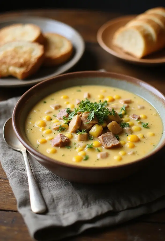 27 Leftover Pork Loin Recipes to Turn Extras into New Dishes 173 27 Leftover Pork Loin Recipes to Turn Extras into New Dishes - 27. Pork Loin and Corn Chowder