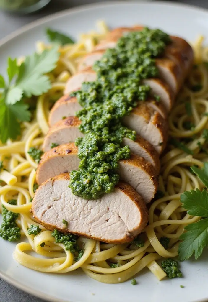 27 Mexican Pork Loin Recipes Full of Bold Flavor 85 27 Mexican Pork Loin Recipes Full of Bold Flavor - 15. Cilantro Pesto Pork Loin