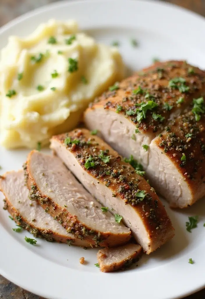 27 Mexican Pork Loin Recipes Full of Bold Flavor 104 27 Mexican Pork Loin Recipes Full of Bold Flavor - 18. Herb-Crusted Pork Loin